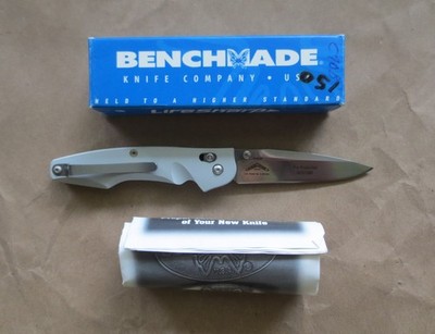 Benchmade 771 Osborne Silver Knife w/Box Pre-Production #0629/1000