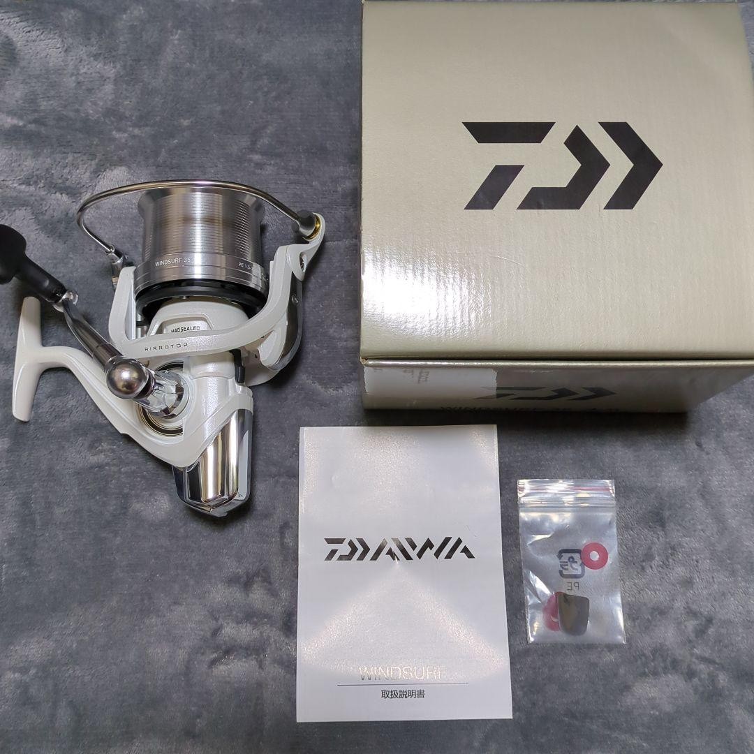 Daiwa Windsurf 17W 35 Thick Thread Used Fishing Reel Tackle Accessories