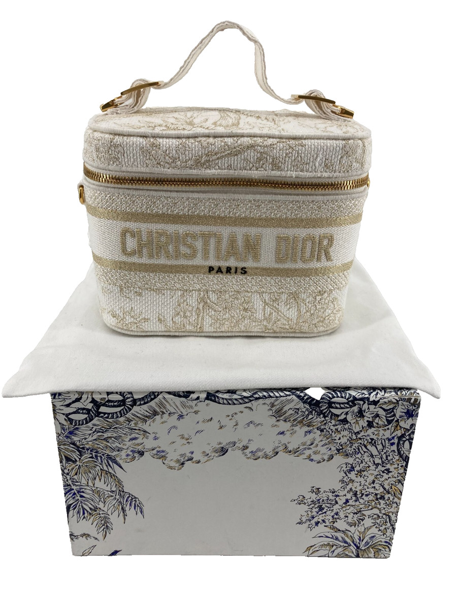 RARE Christian Dior Vanity Travel Handbag 2023 Cruise
