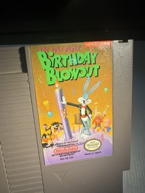 The Bugs Bunny Birthday Blowout Nintendo NES Cartridge Only TESTED 1990 Original