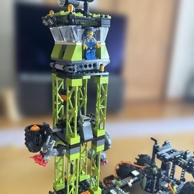 LEGO Power Miners Titanium Command Rig 8964 Granite Grinder 8958 W/Manual As Is