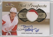 2013 Fleer Showcase Hot Prospects Tier 1 /375 Danny DeKeyser #161 Patch Auto 1u6