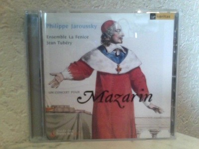 Un Concert Pour Mazarin / Ensemble La Fenice - Jean Tubéry Jaroussky, Philippe: