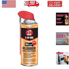 RVcare Rubber Seal Conditioner with SMART STRAW SPRAYS 2 WAYS, 11 OZ
