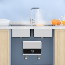 6000W Elektronischer Durchlauferhitzer Wandmontage Mini Warmwasserbereiter 220V