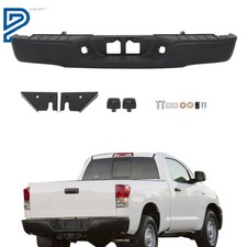 For Toyota Tundra 2007 2008-2013 Rear Step Bumper Assembly Black Steel To1103115