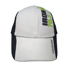 Ironman 70.3 Finisher Slideback Hat White One Size Colorblock Outdoor