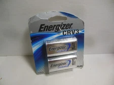 Energizer CRV3 Lithium Photo Batteries 2 Battery Count Expires 2028