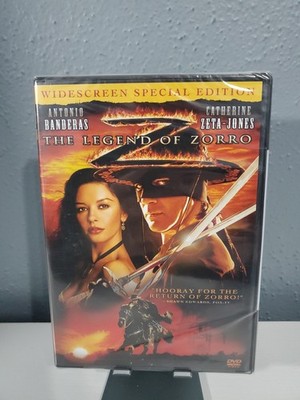 The Legend of Zorro (DVD, 2005, Widescreen Special Edition) Brand New Sealed