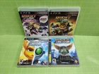 Ratchet and Clank PS3- 4 Game Lot- CIB-TESTED-WORKING-