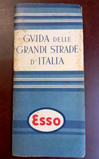 GUIDA DELLE STRADE D'ITALIA OMAGGIO ESSO - RADUNO NAZ. MOTOCICLISTICO LOANO 1952