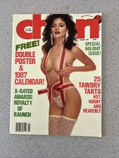 Vintage Cheri Men’s Magazine 1987 No Poster Or Calendar Insert Good Condition