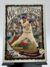 2025 Topps Allen & Ginter Don Drysdale #WC-35 Wicked Curves