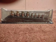 New Snap-on 1/4" 3/8" dr Stubby Metric Hex Socket driver Set 208EFTAMXSY Sealed