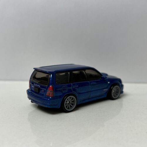 2004 04 Subaru Forester STI Sammlerstück Maßstab 1:64 Diecast Diorama Modell - Bild 2 von 4