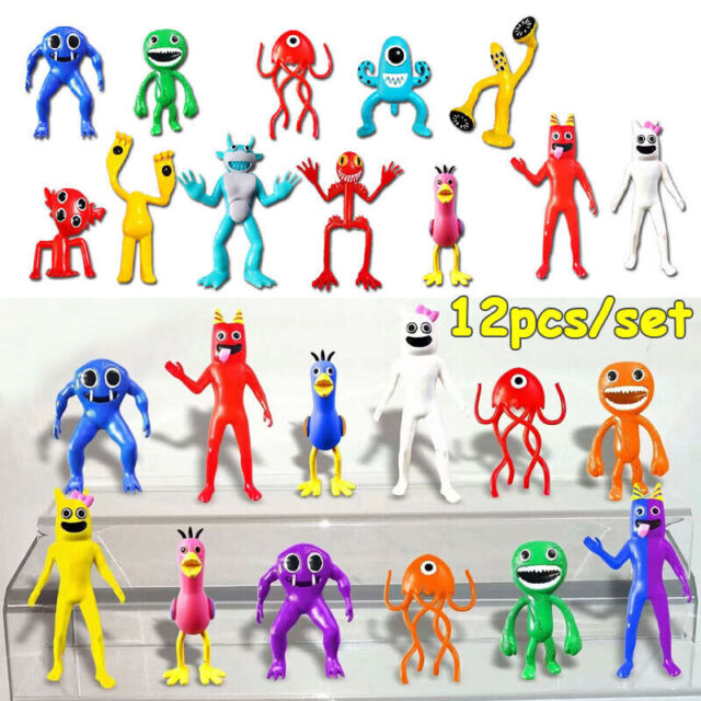 6/12/24Pcs Monster Garten of Banban Figures Toy PVC Model Kids Educational Gift