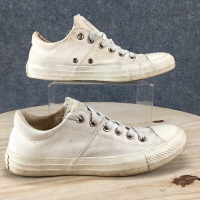 Converse Shoes Womens 9 CT All Star Madison Ox Low Sneakers 561743F White Fabric