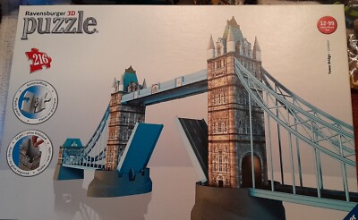 Ravensburger 3D Puzzle Tower Bridge 216 Teile, Teile neu, vollständig ...