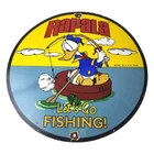 Vintage Rapala Fishing Lures Sign - Porcelain Advertisement Gas Pump Plate Sign