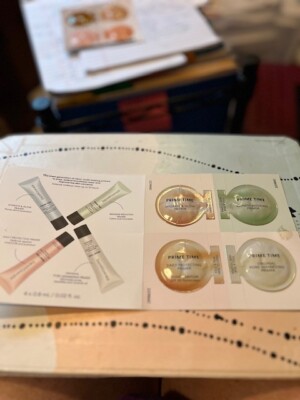 BARE MINERALS PRIME TIME FACE  PRIMERS   4 SAMPLE COLORS