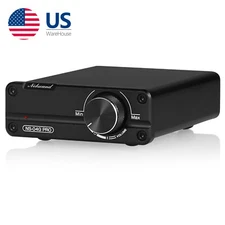 Nobsound 100W×2 Mini Class D Digital Power Amplifier HiFi Stereo Audio Amp 