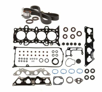 Fits 01-05 Hoda Civic EX HX 1.7L VTEC SOHC Graphite Full Gasket - Foto 3