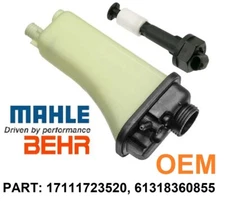 MAHLE BEHR OEM Engine Coolant Recovery Tank With OE Sensor Fits BMW E36 E39