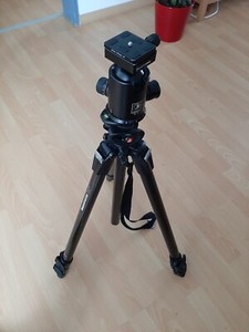 Manfrotto Stativ 055cxPRO3 mit TRIOPO Friktions Kugelkopf B-4