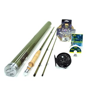 Orvis Superfine Glass 662 3 Fly Rod Outfit 6 6 2wt Ebay