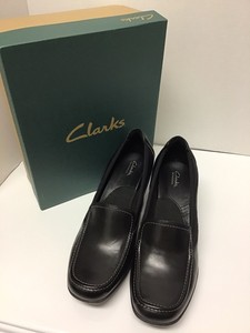 clarks loafer pumps