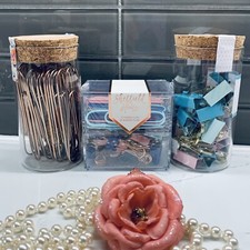 JUMBO PAPER CLIPS/BOOKMARKS / BINDERS SET