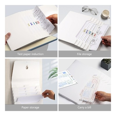 File Folder Letter Size Document Folder Portable File Box