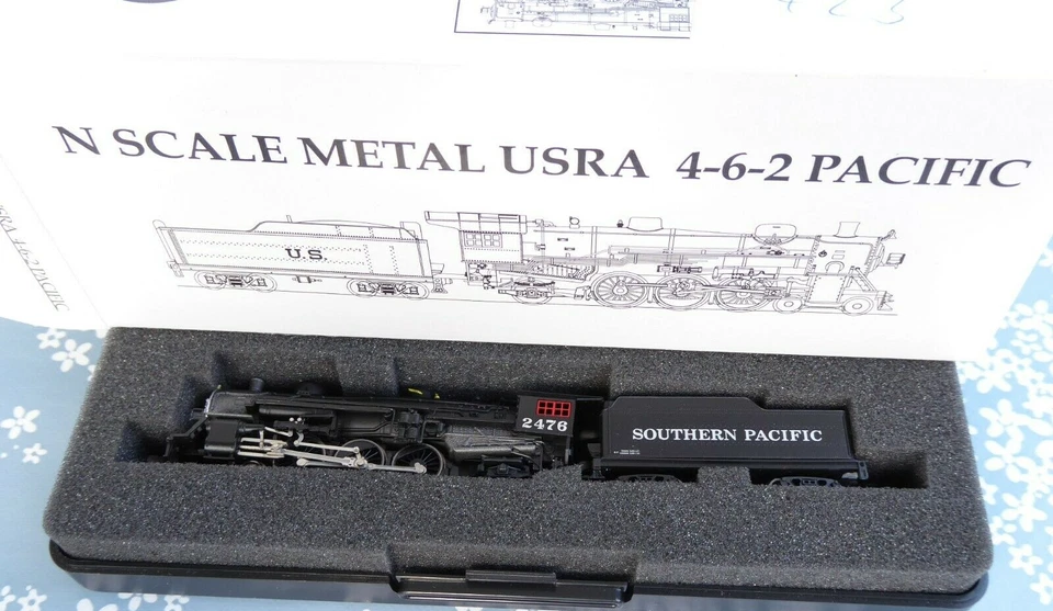 Model Power 7403 N US Locomotive USRA 4-6-2 Pacific Southern Pacific Era 2/3 - Image 3 of 4