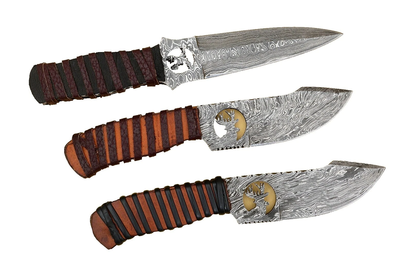 Hunting Multi Collectible Vintage Custom & Handmade Fixed Blade Knives