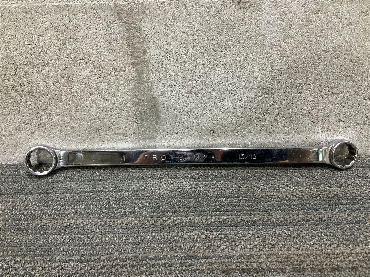 STANLEY PROTO 1175 12 POINT BOX WRENCH 1 X 15 16 222 eBay