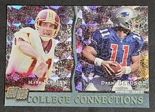 1993 Pro Set College Connections #CC10 Drew Bledsoe / Mark Rypien
