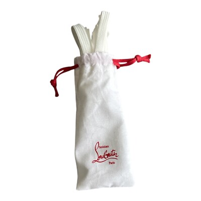 Christian Louboutin White Laces Authentic Original Louboutin Sneaker Laces
