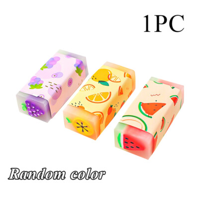 2/1X Creative Fruit Eraser Rubber Stationery School Supply Novelty Lovely Eraser