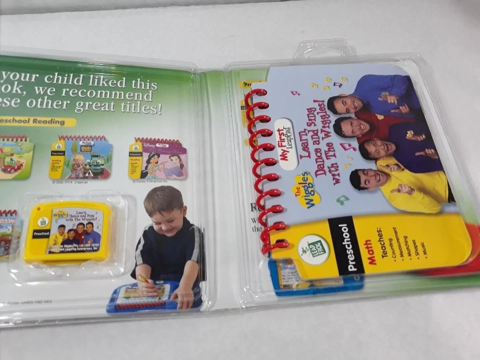 Leap Frog The Wiggles - Preschool Math Book & Cartridge For My First LeapPad - Image 3 of 4