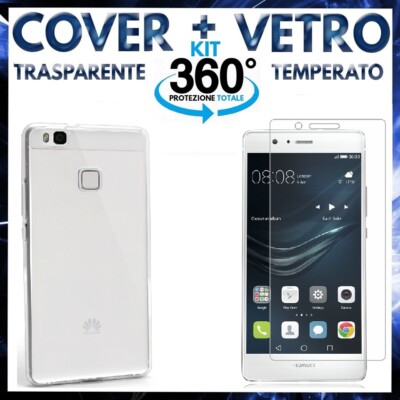 COVER + TEMPERED GLASS for Huawei P9 Lite TPU film case VNS-L31 L23