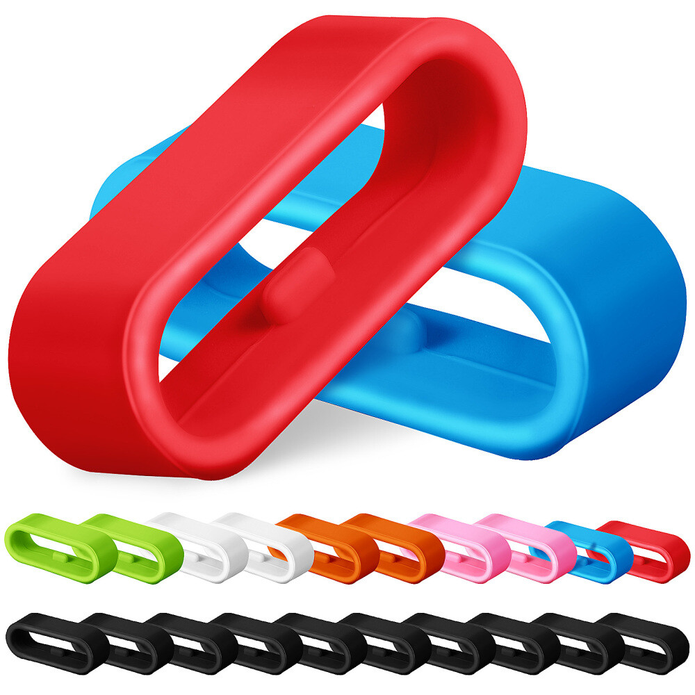 20mm Colorful Silicone Watch Band Keeper (24 pcs) eBay