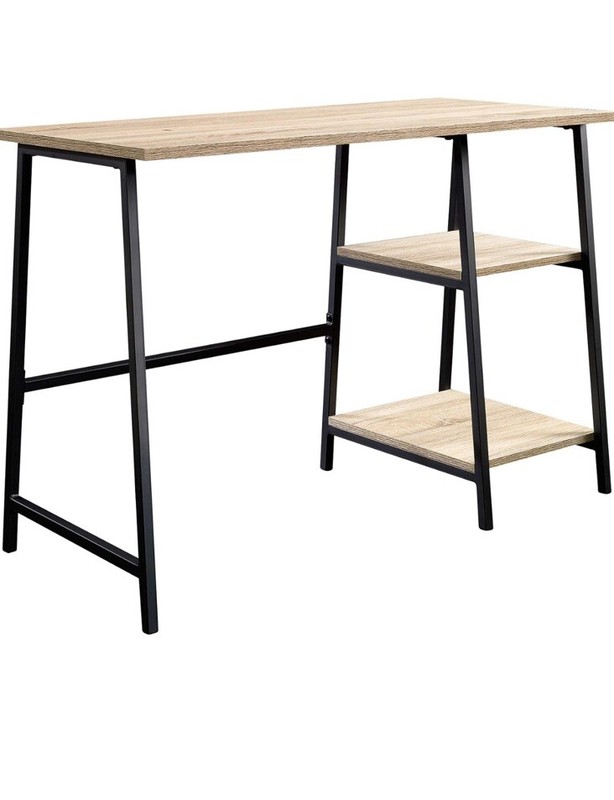 Sauder North Avenue Desk, Charter Oak finish, L: 41.50" x W: 18.50" x H: 28.03"