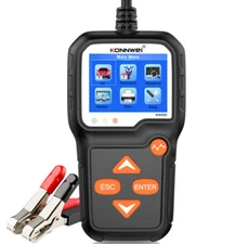 KW650 battery tester 6V-12V Automotive steamship Motorcycle Mower Battery Tester