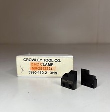 TWO (2) CROWLEY TOOL Clamps MRO513324 #128809 3990-110-2 (NEW)