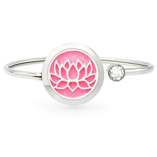 25mm  Rotatable Perfume Bangle Bracelet  Diffuser Essential Aromatherapy Locket - Picture 114 of 209