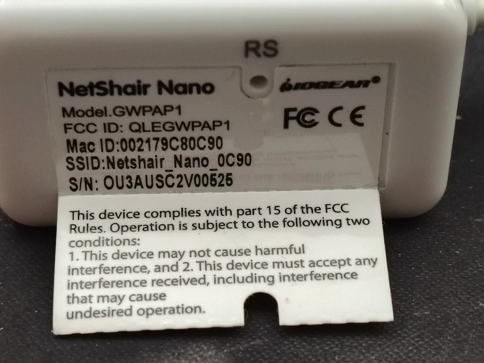 Router/punto de acceso WiFI ultra portátil Imoega Netshair Nano modelo GWPAP1 Foto 3 de 4