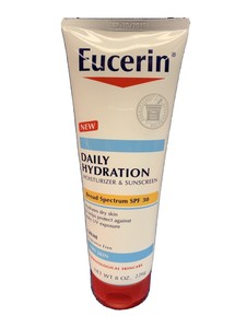 eucerin daily hydration moisturizer and sunscreen