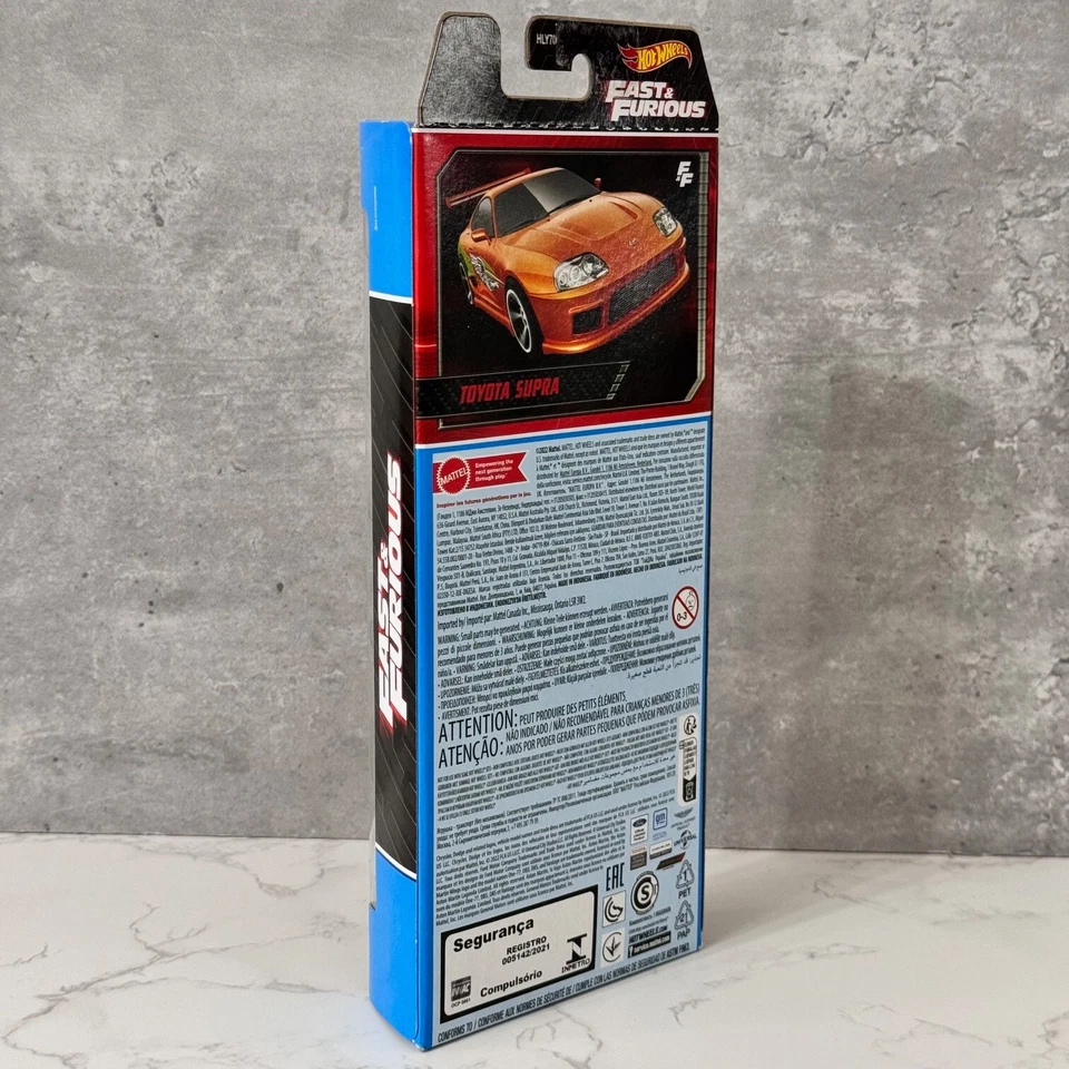 Hot Wheels Fast & Furious 5 Pack Charger, Supra, Mustang, Chevelle, Aston DB5 - Image 3 of 3