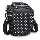 Portable Dslr Camera Case Bag with Top Loading accessibility