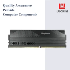 RAM Kingbank Desktop DDR5 Black 16G 6000 RAM - 16 GB DDR5 6000 MHz CL36 288 pins
